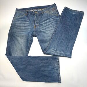 The Hundreds Public Label Jeans Mens 38 Blue Denim Streetwear